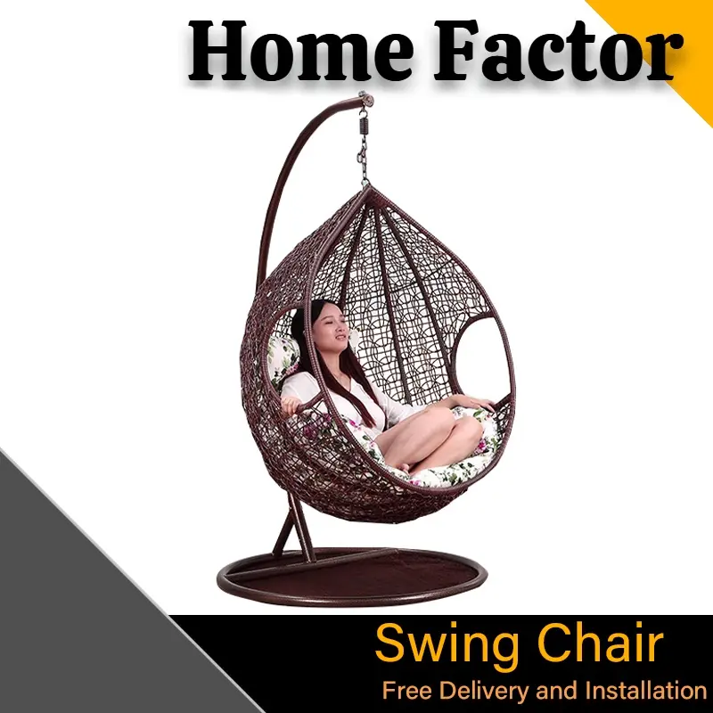 Swing Chair (Free Install&Delivery)with cushions S817 (Outdoor Seating / Swing Chair)