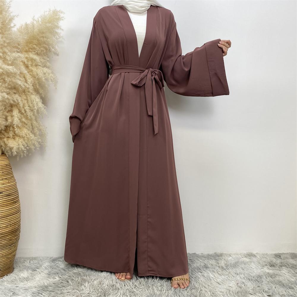 1993# Latest Nida Materia Muslim Elegant Abayas 10 Colors