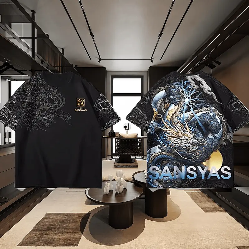 Kaos Fashion Unise Pria dan Wanita Muda dengan oversize clothing tshirt outfit cowok 2