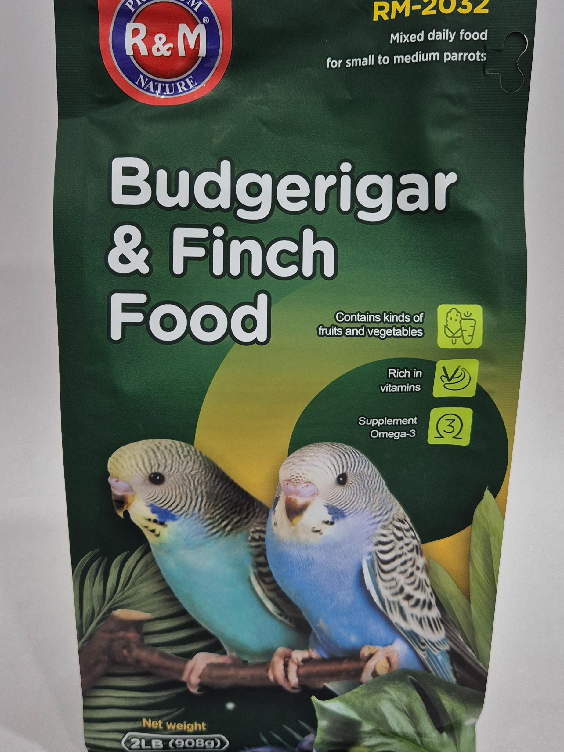 RM-2032 Budgerigar Finch 908gram Bird Food Budgie Feed Makanan Burung Parrot