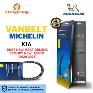 Vanbelt Michelin Beat Deluxe K1A Genio Scoopy Beat 2020-2025 Original Garansi 6 Bulan