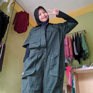 SSST Coverall 2.0 Shortsleeve Jumpsuit Olive Pria