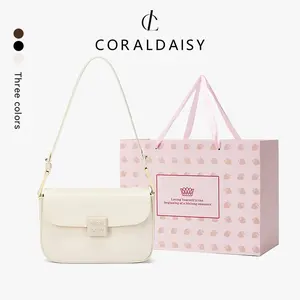 CORALDAISY Tas Wanita 2026 Shoulder Bag Tas Selempang Wanita Tas Bahu Elegan Tas Wanita Korean Style