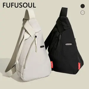 【FUFUSOUL】Tas Selempang Wanita Tas Pinggang Ringa Tas Sporty Wanita Kapasitas Besar Ringan untuk Traveling
