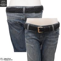 Gambar TALOCCO Ikat Pinggang Rajut Wanita Lebar 3,5 cm Bahan Nyaman & Elastis Cocok untuk Berbagai Gaya Pakaian Tampilan Elegan dan Modis - Hitam dari TALOCCO Kota Administrasi Jakarta Pusat 3 Tokopedia