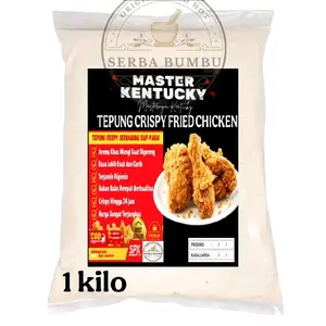 [ PROMO ] Tepung Bumbu Crispy Serbaguna 1kg Ayam Kentucky Original Food Halal