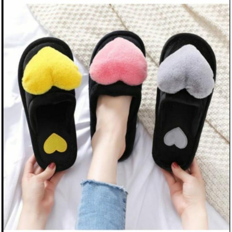 jb89 sandal bulu slop bustong dewasa wanita size 36-40 2