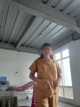 Product Review of TRUSTWEAR - Basic Doctor’s Scrub / Set Baju Celana Jaga  OKA OK Perawat / Dokter Lengan Pendek VI from L**y N**e 0