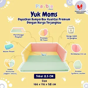 Playbie Bumper Bed / Bumper Box  150x100