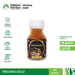 TRIGONA GOLD - Habbatussauda Oil Extra Madu Zaitun Trigona Propolis 100 Kapsul - by nabawiherbal