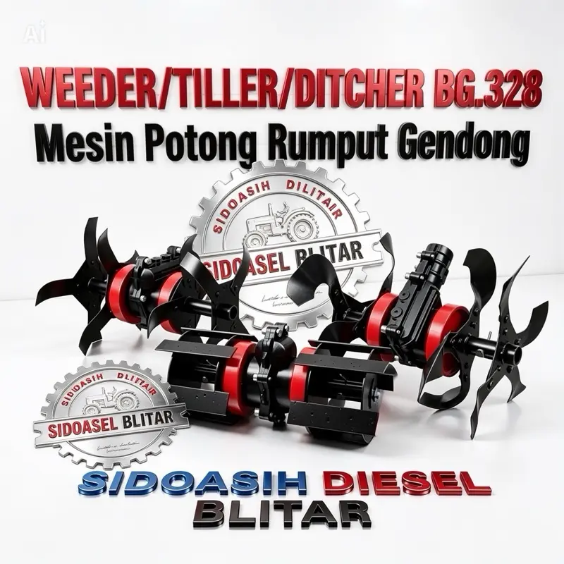 WILDER Blade /Ditcer Blade/ Tiller Blader PENGGEMBUR TANAH UNTUK MESIN POTONG RUMPUT.