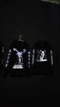 Product Review of MRJN - Black Hoodie Hollow fleece sweater from m**w 0