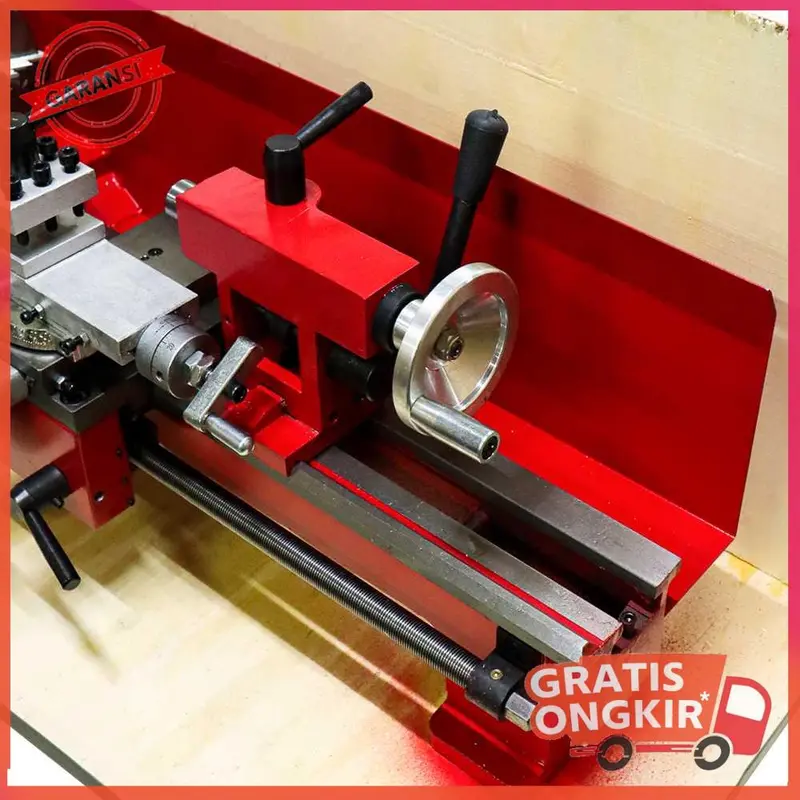 Mesin Bubut Mini Lathe Wood Working DIY 550W - MX0618 2