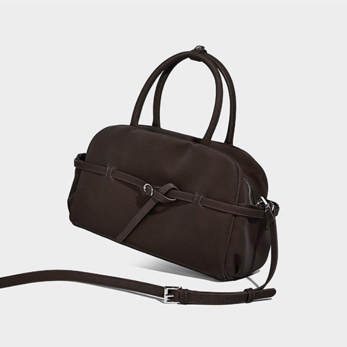Noire Belted Satchel Tas Wanita Top Handle Sling Bag Tas Selempang Tas Kerja