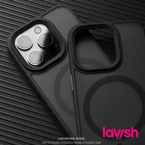 [LC] CASE Magsafe Charge Premium Magnetic Wirelles Clear Slim For IPH*NE 7 8 PLUS X XS MAX XR 11 12 13 14 15 16 17 AIR PLUS PRO PROMAX - IP124