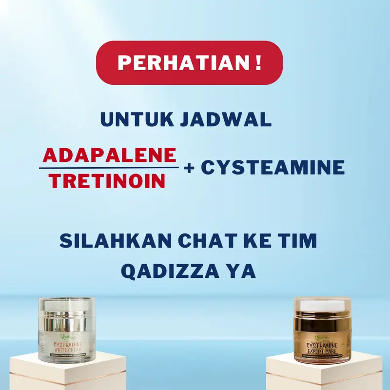 QADIZZA CYSTEAMINE EXPERT GOLD Micellar Cysteamine 5% + Tranexamoyl Dipeptide + Soothing Peptide 8