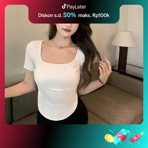 (PART 1) Square Neck Short Sleeve Shirt Blouse #2900 (PART 1) Square Neck Short Sleeve Shirt Blouse #2900