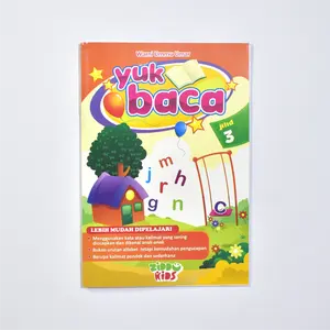 Ummu Umar Ziddu Kids Yuk Baca Buku Belajar Membaca Anak TK Metode Mudah Usia Pra-Sekolah SD Jilid 3 Warni Ukuran 14x20.5 cm Tebal 56 52 42 56 Hal Isi HVS 70 gram Cover Art Paper 120 gram
