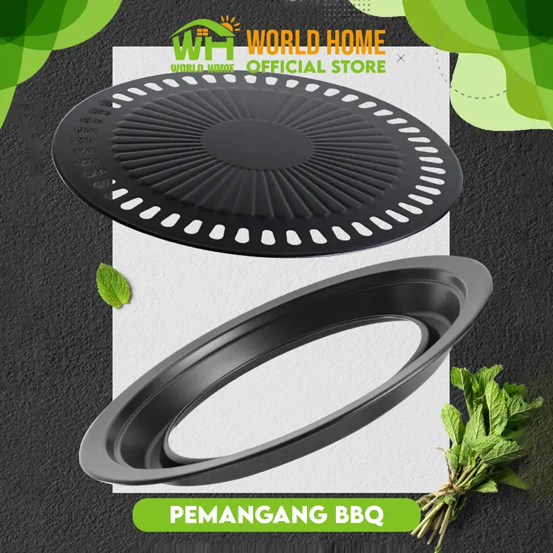 COD WORLDOME Alat Pemanggang Portable Serbaguna 32 cm 1