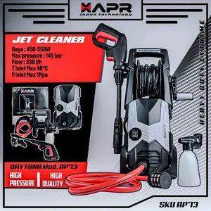 APR type AP73 mesin steam cuci mobil motor AC  taman  lumut  pembersih kamar mandi dll jet cleaner daytona Selang