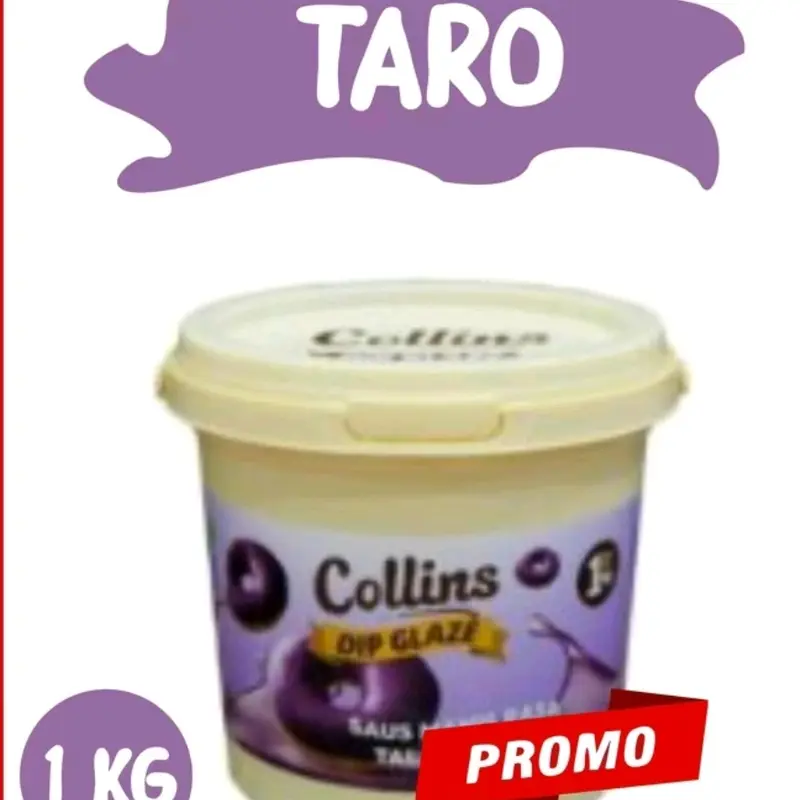 PALEMBANG - COLLINS DIPGLAZE 1 KG SEMUA RASA READY BANYAK Coklat Selai 6
