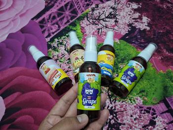 Product Review of Parfum Anak isi 5pcs botol / Parfum RedGum, Strowbery, Mango, Grape, Vanilla tahanlama neto 60ml from A**s 1