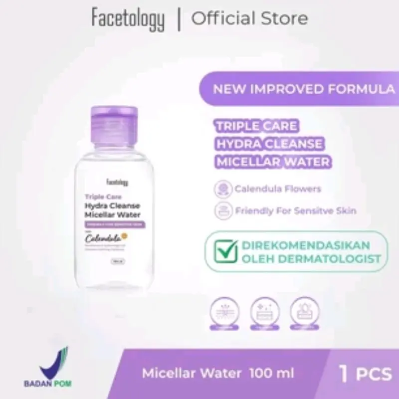 Facetology Micellar water calendula & acne 2