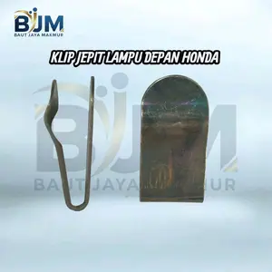 Klip jepit Lampu depan Honda / Klip Reflektor Honda / Klip batok (Harga 10pcs)