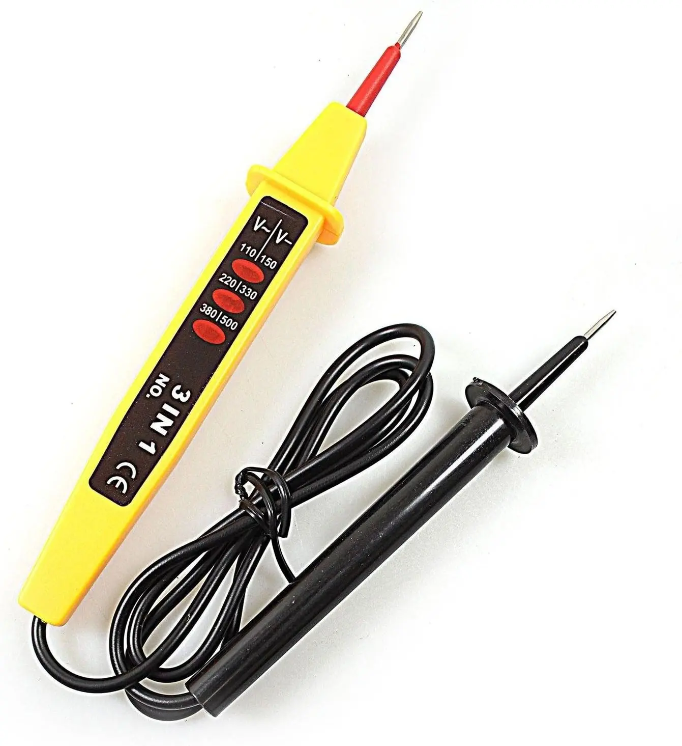3-in-1 Voltage Tester Pen – AC/DC Circuit Tester with Continuity and Current Detection for Electrical Diagnostics