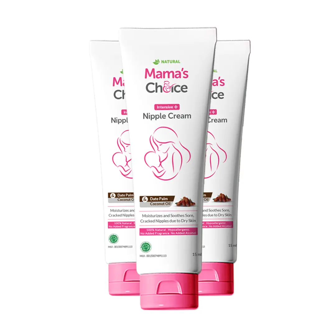 [Bundle of 3] Mama's Choice Intensive Nipple Cream | Safe, Halal and Natural Skincare for Pregnancy & Breastfeeding