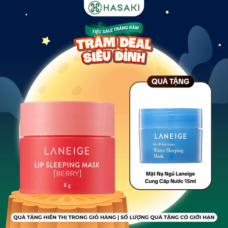 [MUA 1 TẶNG 1] Mặt Nạ Ngủ Môi Laneige Lip Sleeping Mask | HASAKI BEAUTY