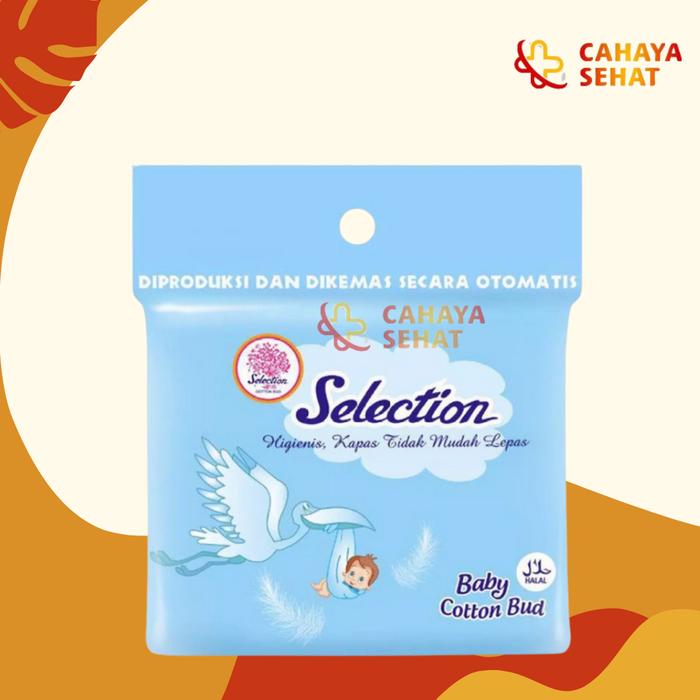 Gambar SELECTION COTTON BUDS FOR BABY 100 PCS dari CAHAYA SEHAT 1 Kota Surabaya Tokopedia