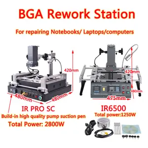 ACHI 220V IR6500/PRO-SC Infrared BGA Soldering Rework Station For