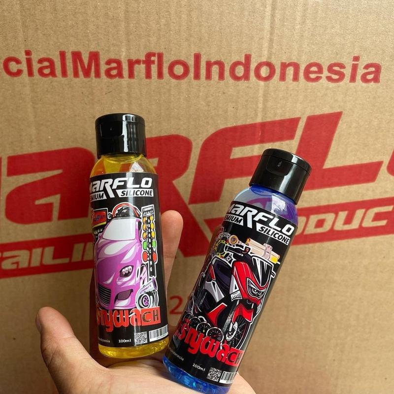Marflo silicone gel pengkilap body motor dan mobil marflo silicone gel pengkilap body kasar dan body halus semir ban Car 1