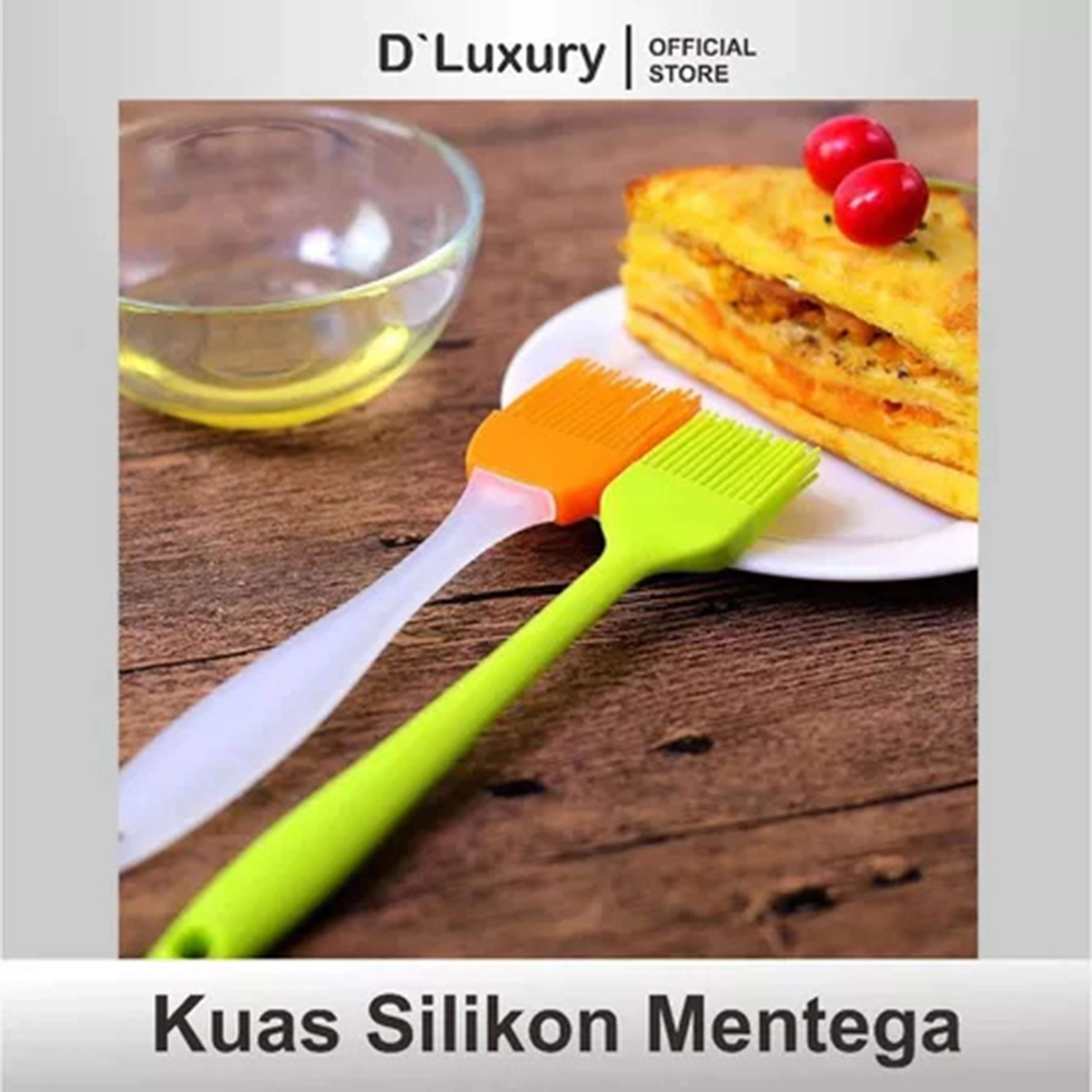 Kuas Silikon Mentega Oles Minyak Butter / Silicone Brush Butter
