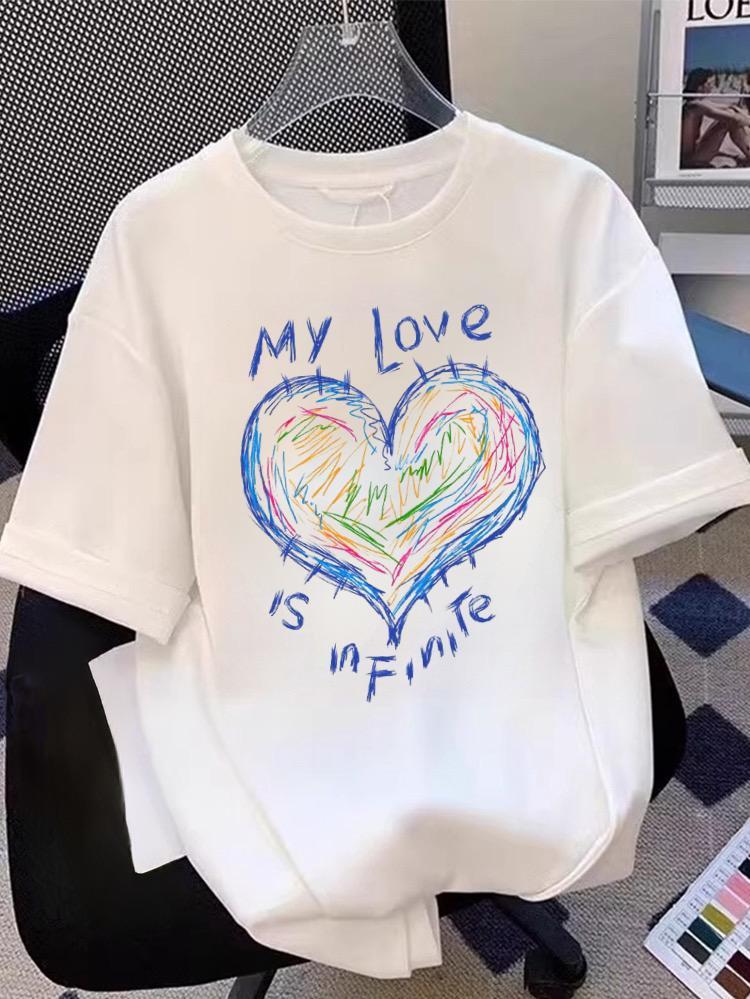 Product Introduction of KAOS COUPLE LOVE IS INFINITE (JUAL SATUAN) BAHAN SEMI KATUN 9