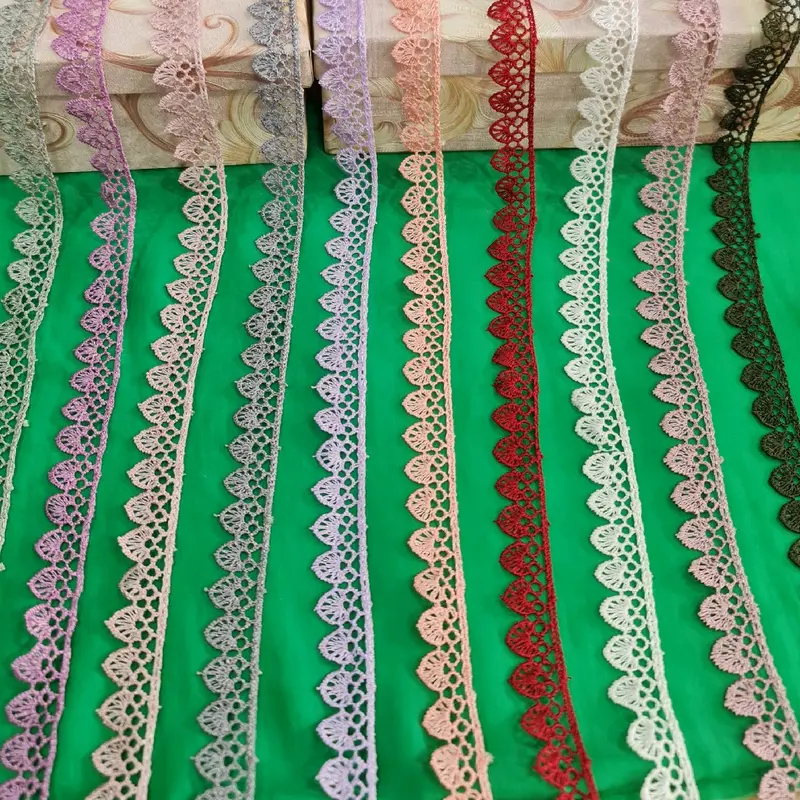 Renda Giver Panjang 15 Yard Lebar 2cm Motif Hati NEW renda payet juntai indonesia warna lace 2