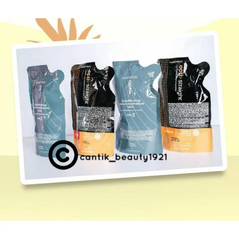 MATRIX Opti Straight Mini 125mlx2 - Pelurusan Rambut