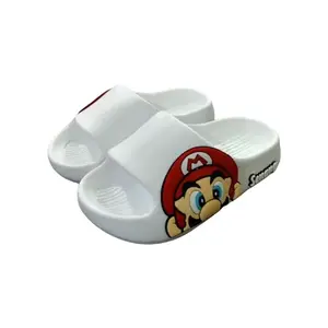Sandal Anak Laki-laki Terbaru Sandal Selop Anak Viral Mario Empuk Tidak Licin Karet Kaki Fashion
