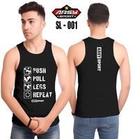 Gambar Arsy Sport - Kaos Singlet Pria Dewasa - Bahan Rayon Spandek - SL 001, M dari ARSY SPORT Kota Tasikmalaya 1 Tokopedia
