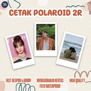 Cetak Foto Polaroid 2R isi 15 pcs Aesthetic