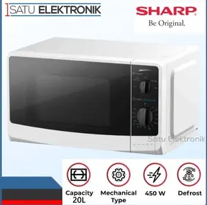 SHARP R220MAWH Microwave 20 Liter Low Watt R220 Putih