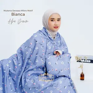 Oz - Mukena Dewasa Katun 2in1 Mikro Motif Jumbo Motif Printing Traveling