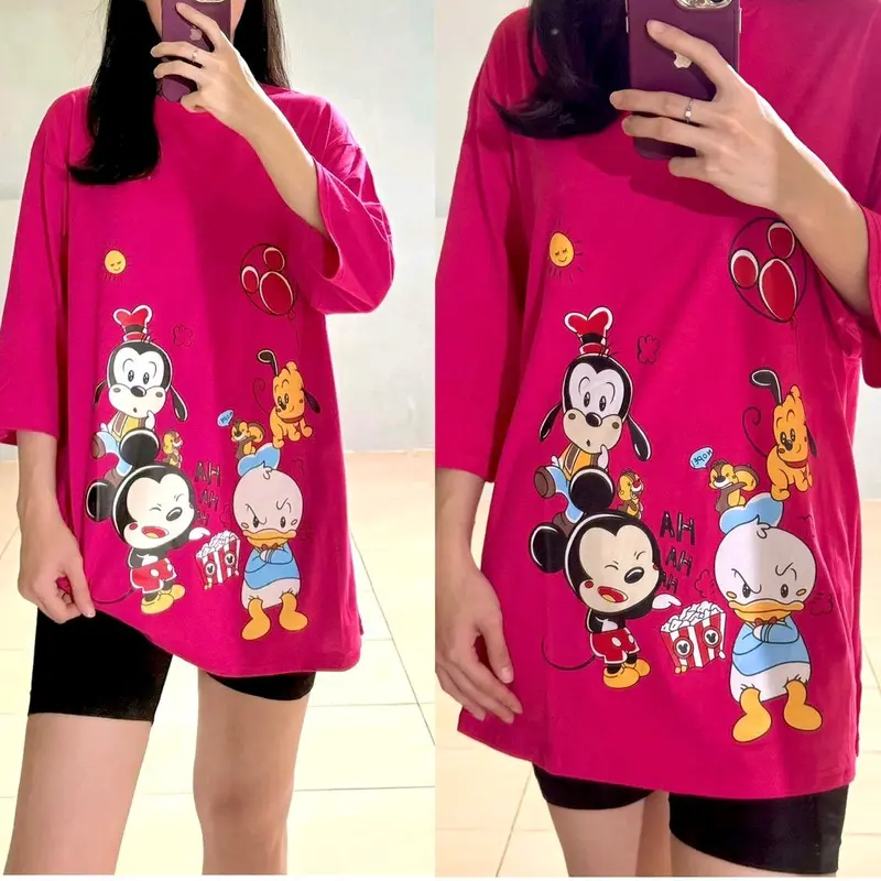 Aurora Apparel - Kaos Wanita Oversize 1