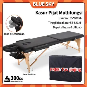 BLUE SKY Folding Beauty Bed Kasur Spa Therapy / Treatment / Bed Portable