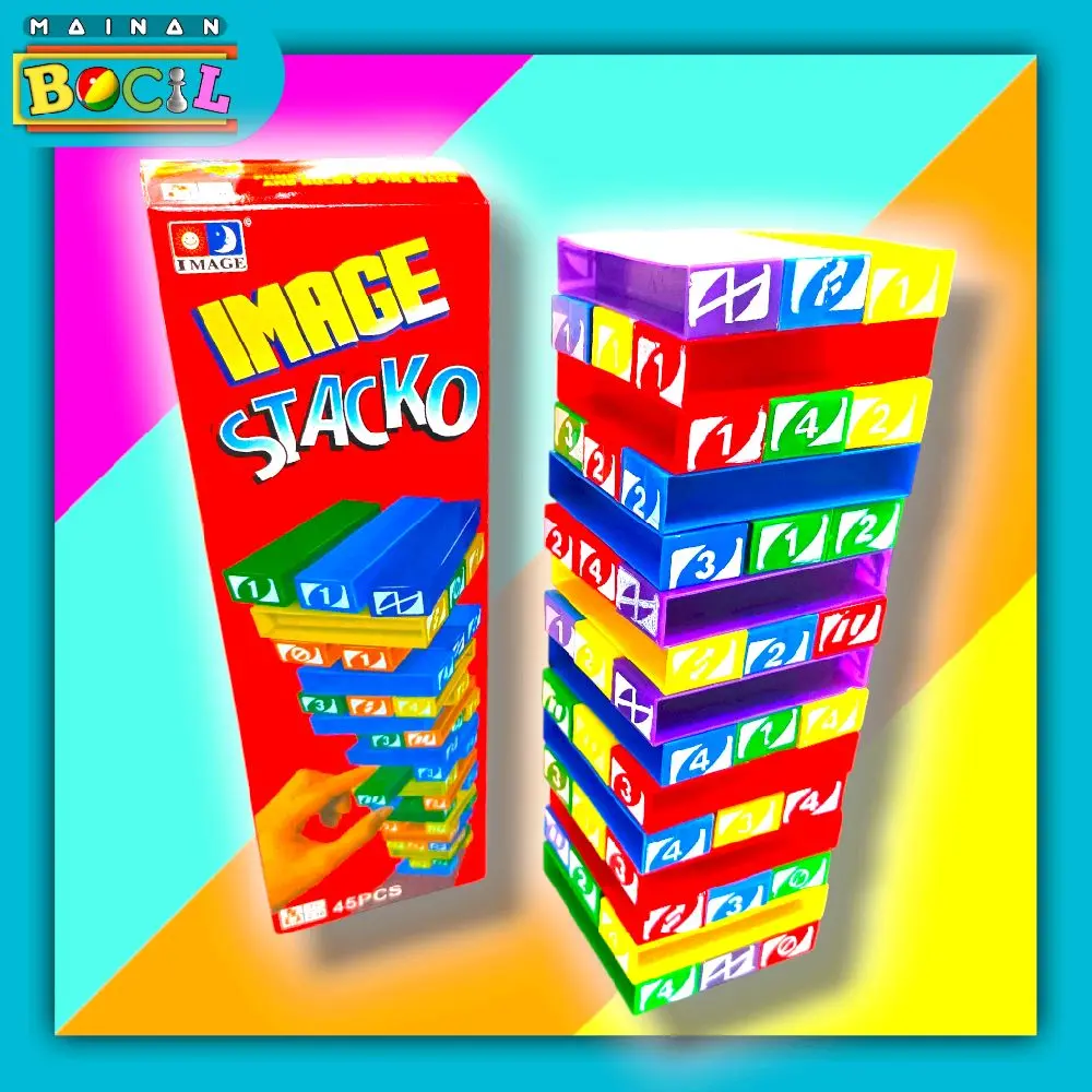 Permainan Balok Susun Image Stacko untuk Bermain Game - Games, Toys