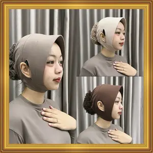 paket isi 3 marsha pet cepol lubang telinga rayon premium lebih hemat