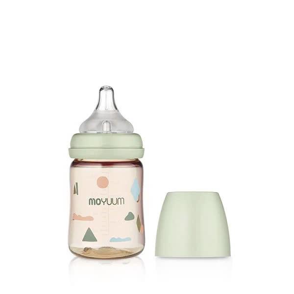 Bình sữa Moyuum Hàn Quốc 170ml/270ml với núm mềm nắp chặt Cho Bé bình sữa  cho bé Voi