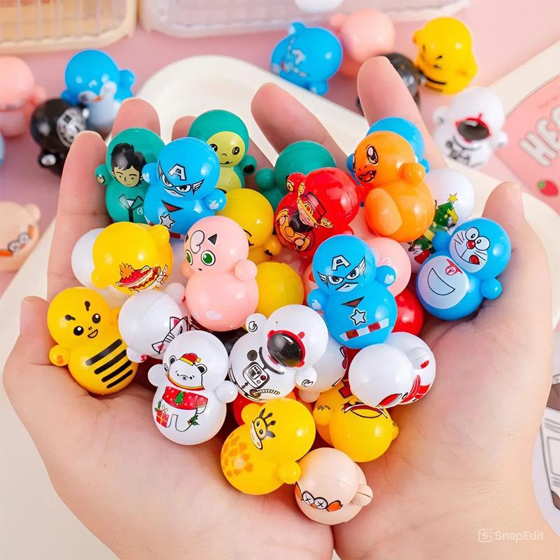 (Trợ Giá )Đồ chơi lật đật mini nhiều hình cute dễ thương cho bé vui chơi và decor trang trí