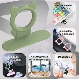 NANVAN NVN-HMLV03 ALAT ANGKAT TUTUP TOILET SILIKON MULTIFUNGSI